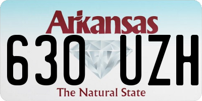 AR license plate 630UZH
