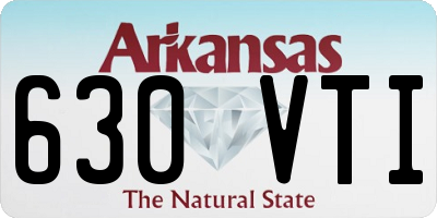 AR license plate 630VTI