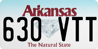 AR license plate 630VTT