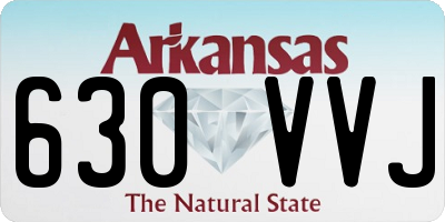 AR license plate 630VVJ