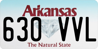 AR license plate 630VVL