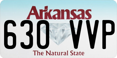 AR license plate 630VVP