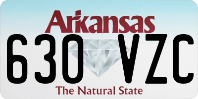 AR license plate 630VZC