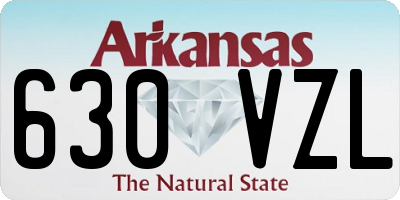 AR license plate 630VZL