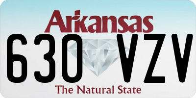 AR license plate 630VZV