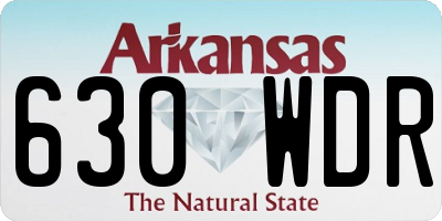 AR license plate 630WDR