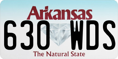 AR license plate 630WDS