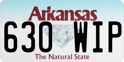 AR license plate 630WIP