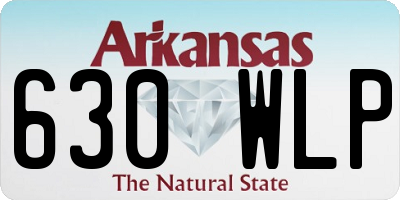 AR license plate 630WLP