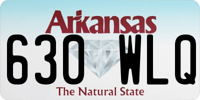 AR license plate 630WLQ