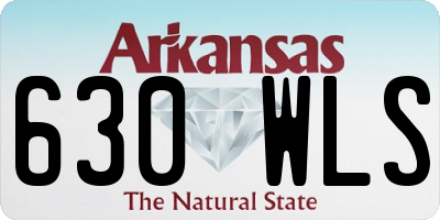 AR license plate 630WLS