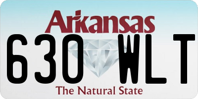 AR license plate 630WLT