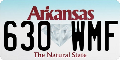 AR license plate 630WMF
