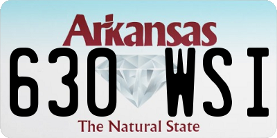 AR license plate 630WSI