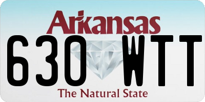 AR license plate 630WTT