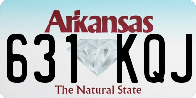AR license plate 631KQJ
