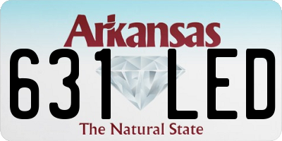 AR license plate 631LED