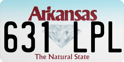 AR license plate 631LPL