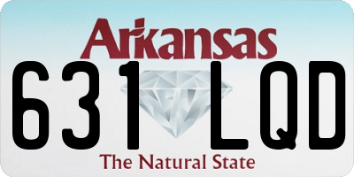 AR license plate 631LQD