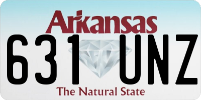 AR license plate 631UNZ