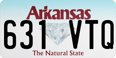 AR license plate 631VTQ