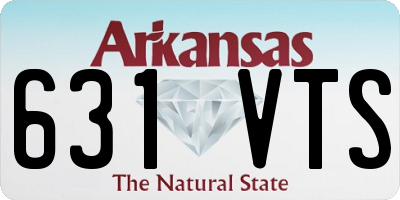 AR license plate 631VTS
