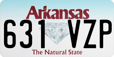 AR license plate 631VZP