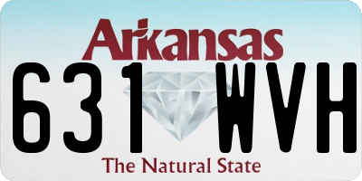AR license plate 631WVH