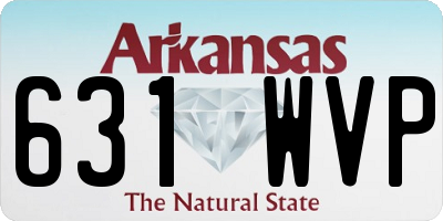 AR license plate 631WVP