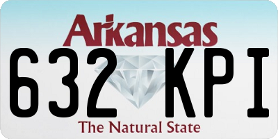 AR license plate 632KPI