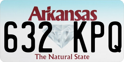 AR license plate 632KPQ