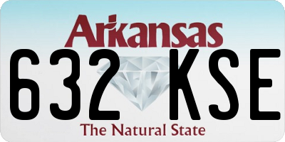 AR license plate 632KSE