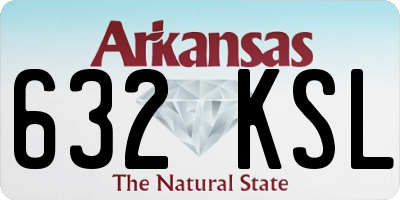 AR license plate 632KSL
