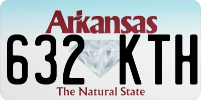 AR license plate 632KTH