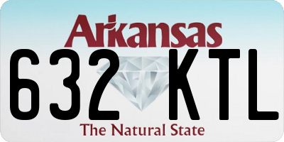 AR license plate 632KTL