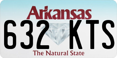 AR license plate 632KTS