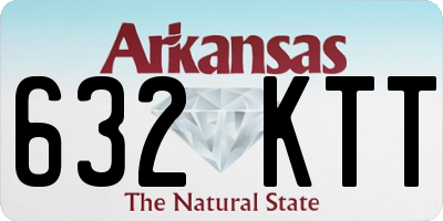 AR license plate 632KTT