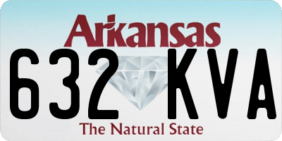 AR license plate 632KVA