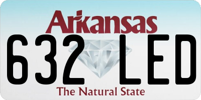 AR license plate 632LED