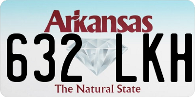 AR license plate 632LKH