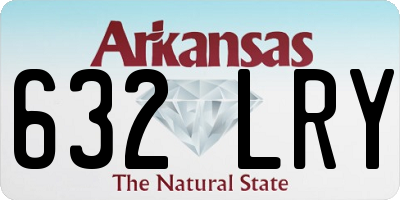 AR license plate 632LRY
