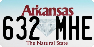 AR license plate 632MHE