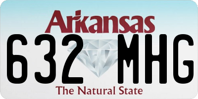 AR license plate 632MHG