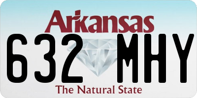 AR license plate 632MHY