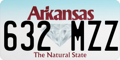 AR license plate 632MZZ