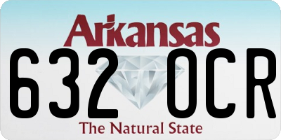 AR license plate 632OCR