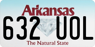 AR license plate 632UOL