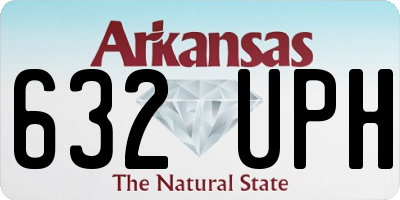 AR license plate 632UPH