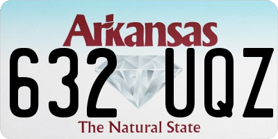 AR license plate 632UQZ
