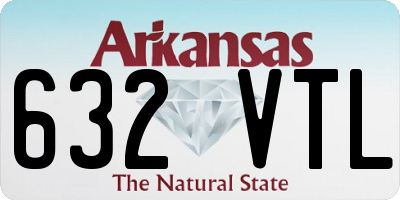 AR license plate 632VTL